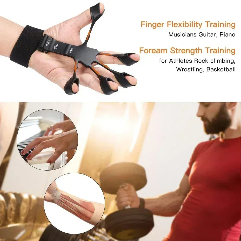 FINGER POWER TRAINER | Multi-resistance [13LB, 17LB 21LB] - JUSTSPORT